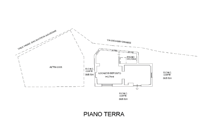 Varese (VA) – Ex Ferrovia Bettole Di Varese Pianta principale