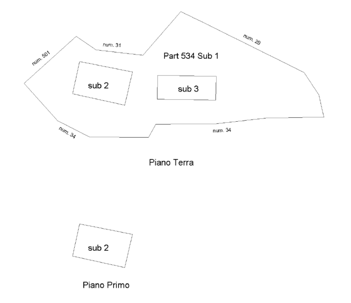Città Di Castello (PG) – Capuzza Pianta principale