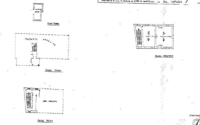 Città Di Castello (PG) – Capuzza Pianta principale