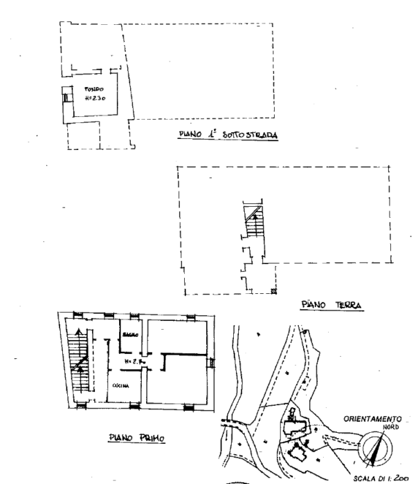 Città Di Castello (PG) – Capuzza Pianta principale