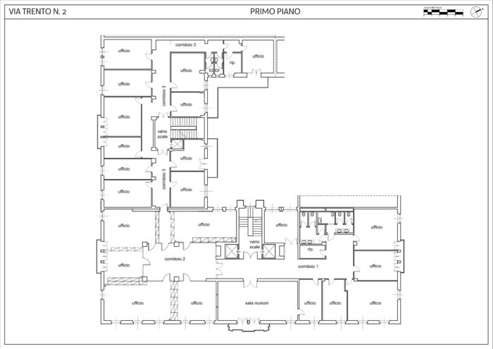 Trieste (TS) – Palazzo Reinelt Pianta principale