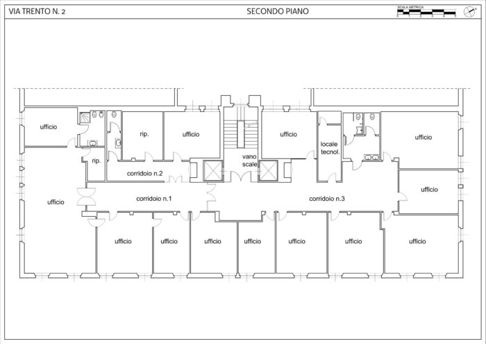 Trieste (TS) – Palazzo Reinelt Pianta principale