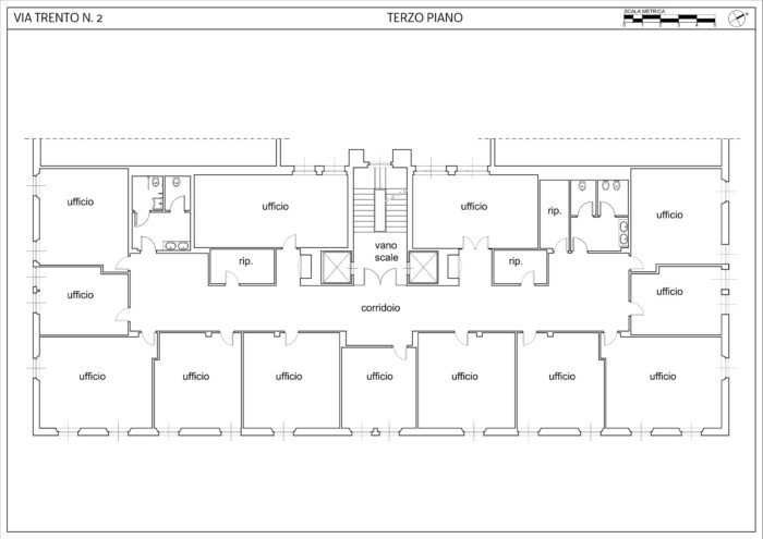 Trieste (TS) – Palazzo Reinelt Pianta principale