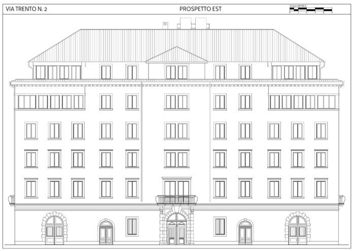 Trieste (TS) – Palazzo Reinelt Pianta principale