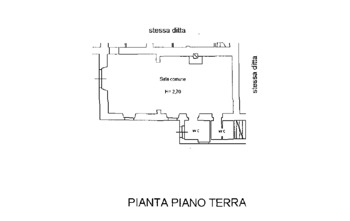San Venanzo (TR) – Podere Casa Vecchia Pianta principale