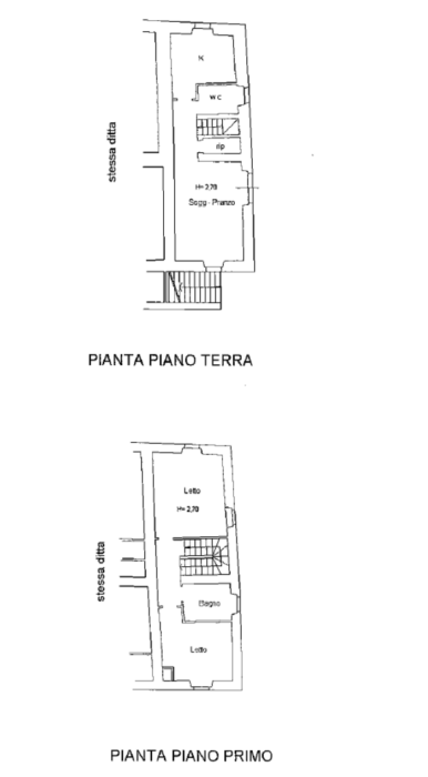San Venanzo (TR) – Podere Casa Vecchia Pianta principale
