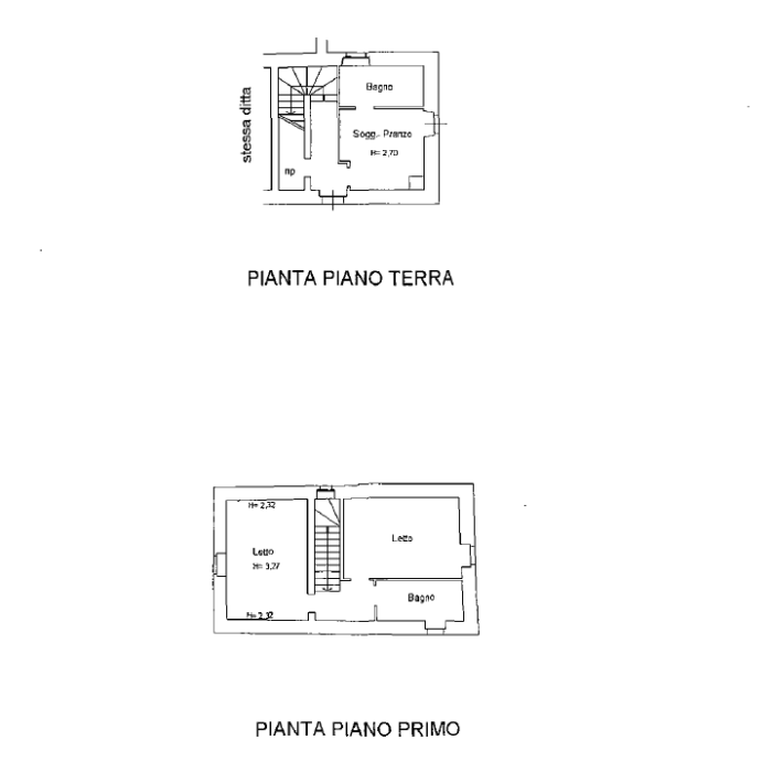 San Venanzo (TR) – Podere Casa Vecchia Pianta principale