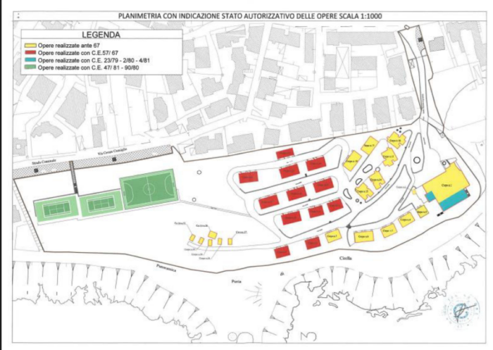 Diamante (CS) – Hotel Club Aci Cirella Pianta principale