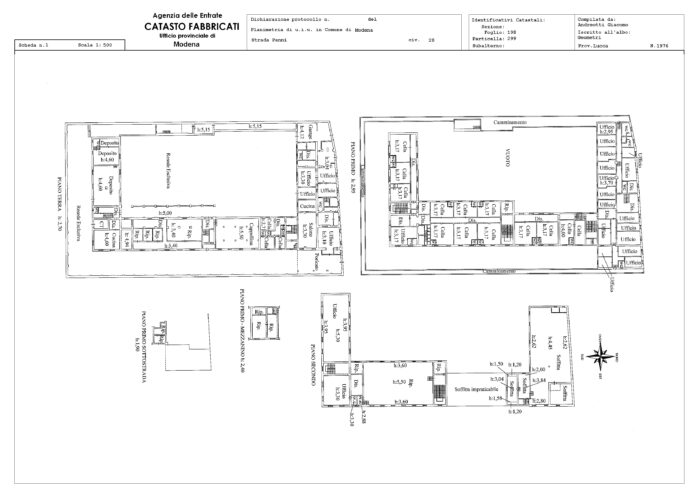 Modena (MO) – Ex Reclusorio Saliceta San Giuliano Pianta principale