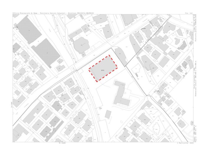 Roma (RM) – Locale Commerciale sito in Viale dei Monfortani n. 51, 53, 55 Pianta principale