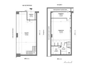 Roma (RM) – Locale Commerciale sito in Viale dei Monfortani n. 51, 53, 55 Pianta principale