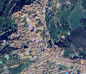 Todi (PG) – Appartamento ubicato nel centro storico Pianta principale