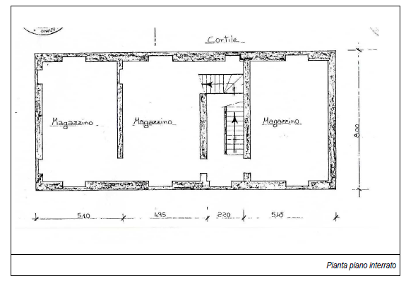 Torino (TO) – Edificio cielo/terra in Corso Novara Pianta principale