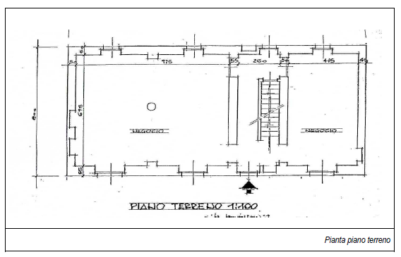 Torino (TO) – Edificio cielo/terra in Corso Novara Pianta principale