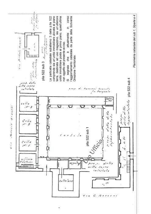 Stilo (RC) – Ex Monastero di San Francesco Pianta principale